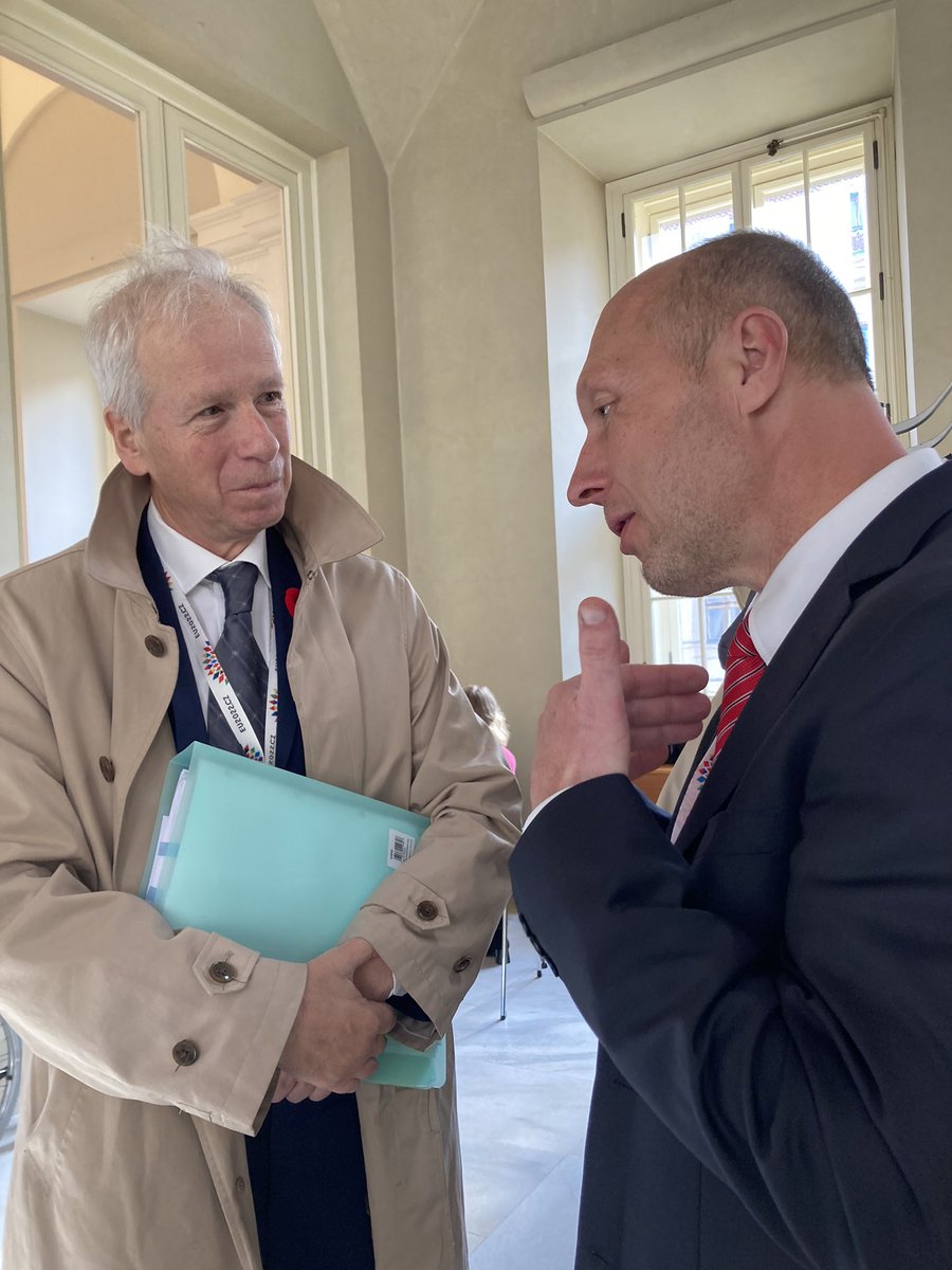 AyeshaRekhi's tweet photo. Busy day with @AmbStephaneDion in #Prague for #CZPRES2022 #TerezinDeclarationConference. 🇨🇦 is committed to #HolocaustRemembrance & combatting anti-semitism & online hate. Thank you 🇨🇿 Foreign Minister @JanLipavsky & Special Envoy @Robert_Rehak for today’s important event. https://t.co/IC0Ba5XV6P