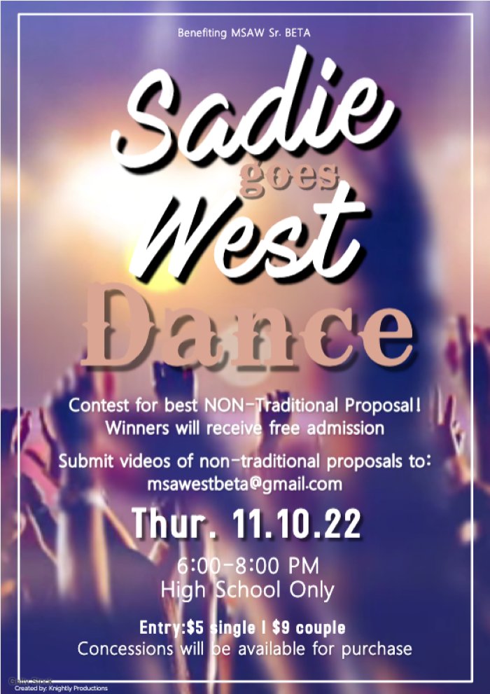 msa_w's tweet photo. Support our MSAW Sr. Beta Club with a smoothie and a dance! https://t.co/TJXNMUKN3p