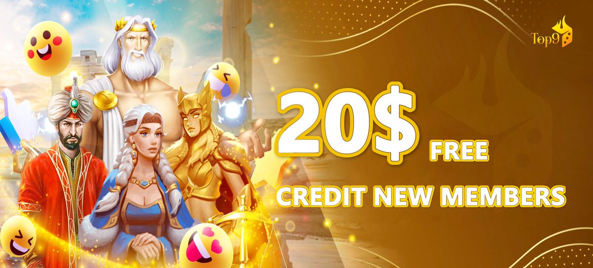 Top9Australia's tweet photo. Top9 Australia Pokies Onboard Sign-up Offer $20 💫🇦🇺 
⭐️ Join today to receive $20 in free credit rewards.
⭐️ Unlock even more benefits of becoming a Top9 Members !
🌕 Top9 Australia Pokies, Just Play Today
WhatsApp👉 https://t.co/auPK2WHhbM https://t.co/yWyKFI2qg3