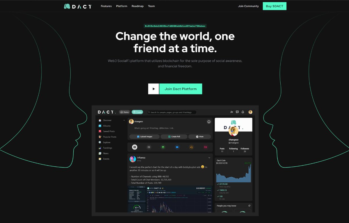 DACT | Decentralized Activism tweet media