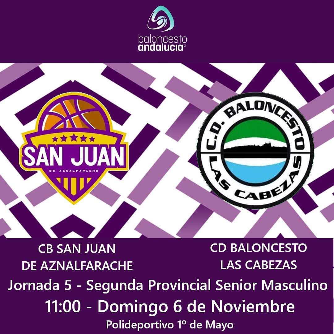 rguadalquivir's tweet photo. Triple cita para @CBSanJuandeAzn 

En competición federada el Senior Masculino recibe en el 1 de Mayo a CD Baloncesto Las Cabezas 

El femenino jugará en San Pablo ante Alcalá del Río 

Y la tercera cita será en Mar de Plata ante CB Coria

Vamos!!!! https://t.co/wMU7hg2kRK