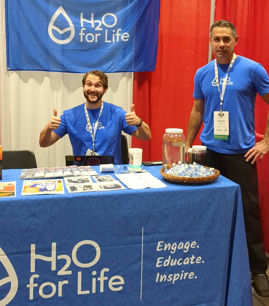 H2O for Life on Twitter "We're at amle22! Stop by our booth in the