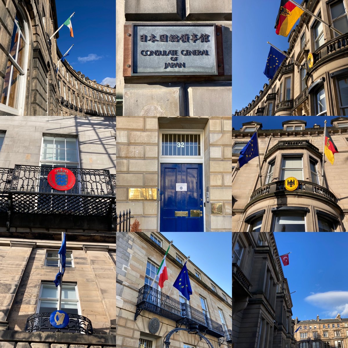 EdinWestEnd_'s tweet photo. Did you know that our West End is home to many consulates? 

#consulateofdenmark
#turkishconsulate #consulateofjapan
#consulategeneralofitaly
@irlscotland
#consulategeneralofgermany https://t.co/MzPzuvIZSX