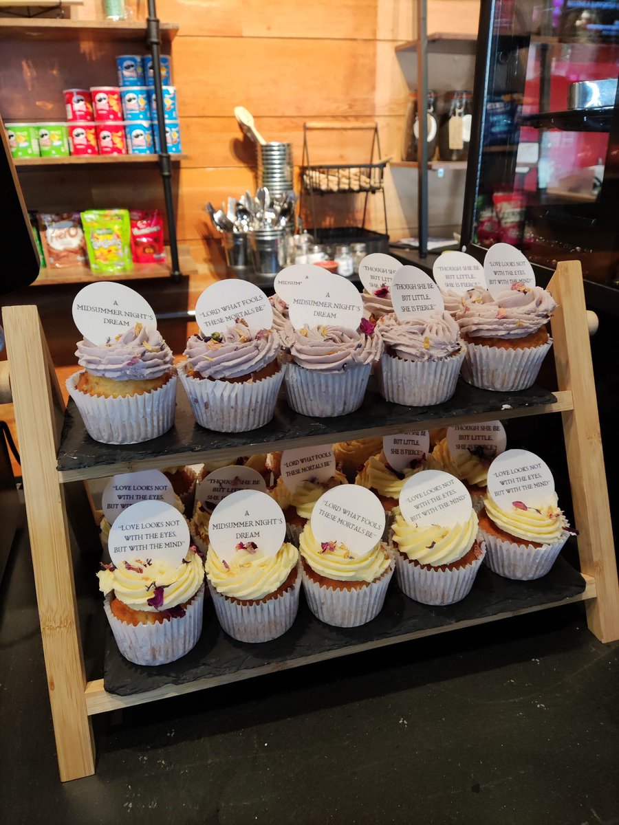 Looks like <a href="/northernstage/">Northern Stage</a> was ready for our visit today!😉Today we're running our Teacher-Director CPD at the venue and spotted these in the café🤩 Support their production of A Midsummer Night's Dream until 12 November. We'll be back in March for our Theatre Festival!🎭#OurStage