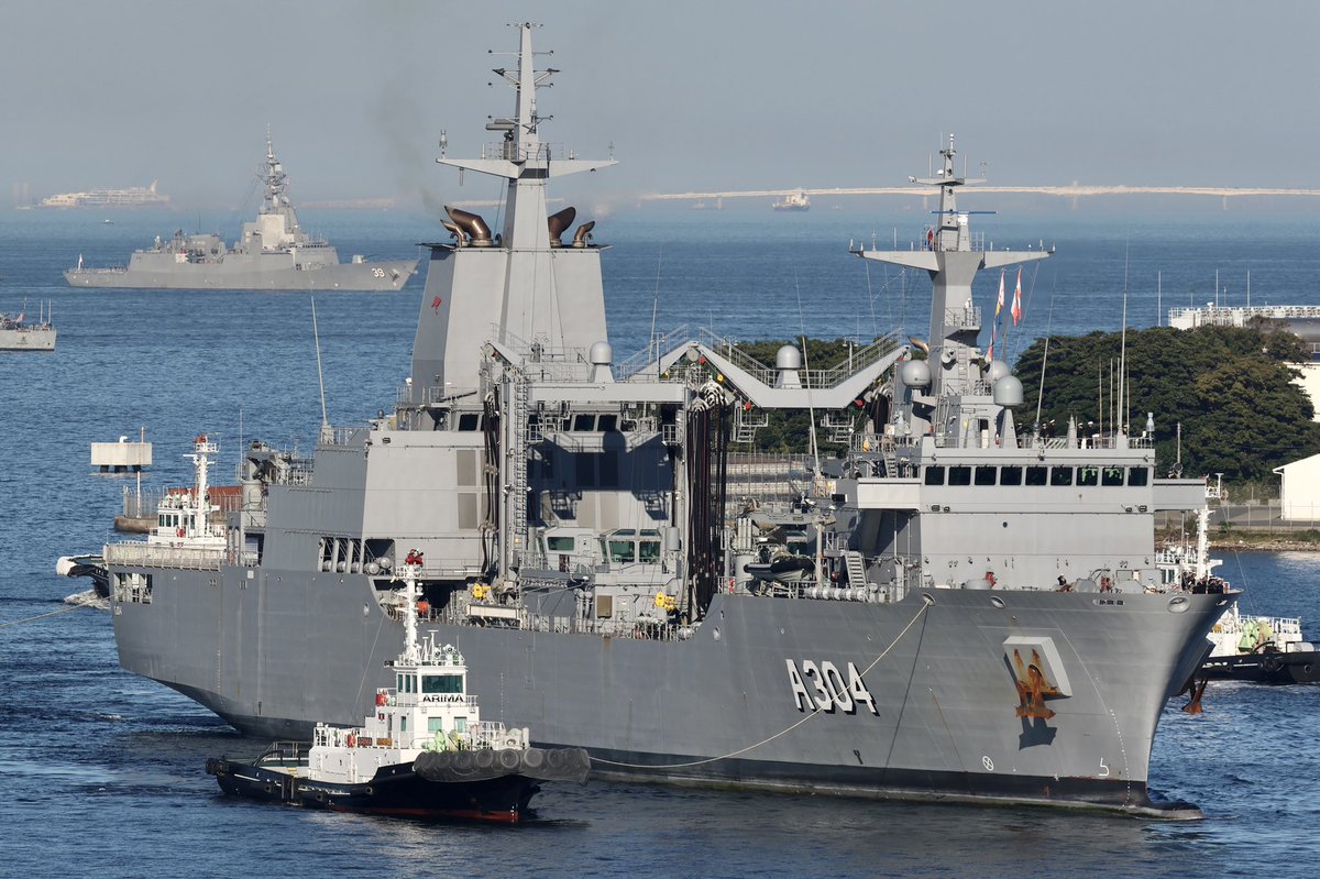 WarshipCam's tweet photo. HMAS Stalwart (A304) Supply-class replenishment oiler coming into Yokosuka, Japan - November 3, 2022 #hmasstalwart #a304
SRC: TW-@svXwunjkknbmZYw https://t.co/QsmWct9QoN