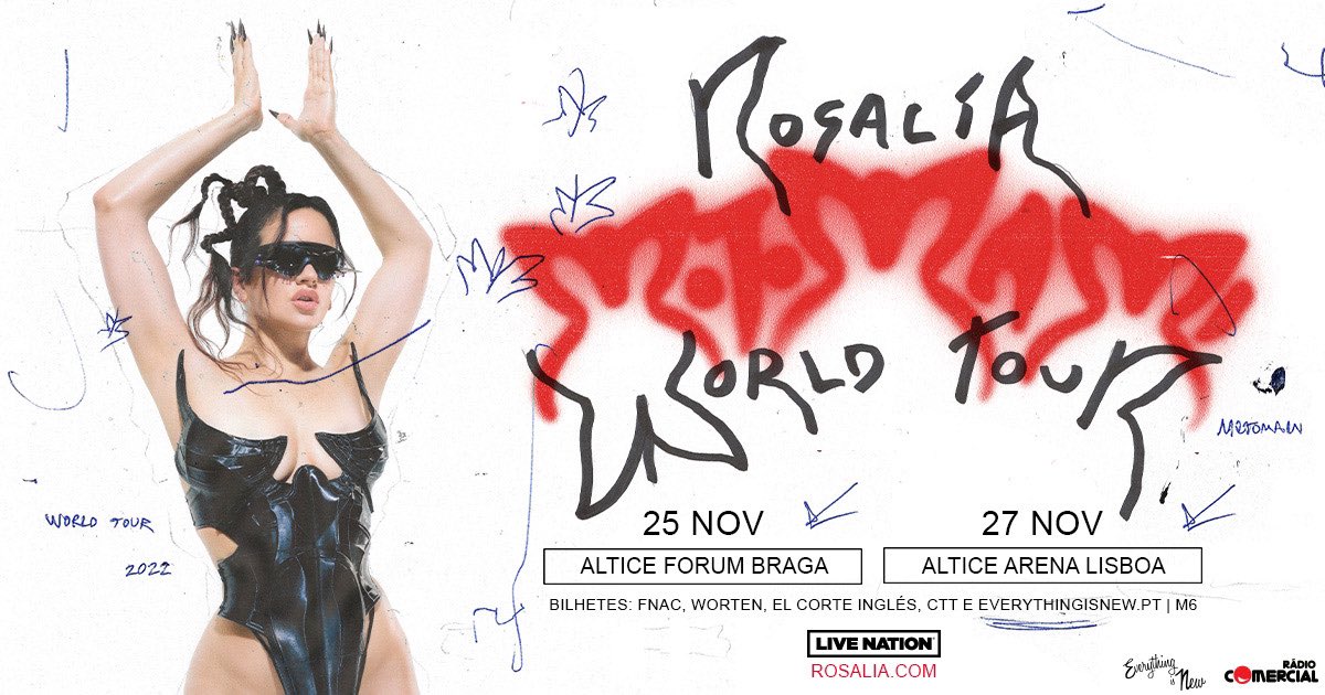 KFelipeCarrillo's tweet photo. Vendo 2 entradas Golden-Circle para el concierto de Rosalia, #MotomamiWorldTour el 27/10, #Lisboa. DM.
Vendo 2 bilhetes Golden-Circle para o concerto de #Rosalía, #Motomami World Tour em 27/10, #Lisboa. DM
Selling 2 Golden-Circle Tickets for #Rosalia's venue in #Lisbon. DM. RT 🙏🏻 https://t.co/CoEi9L5c4A