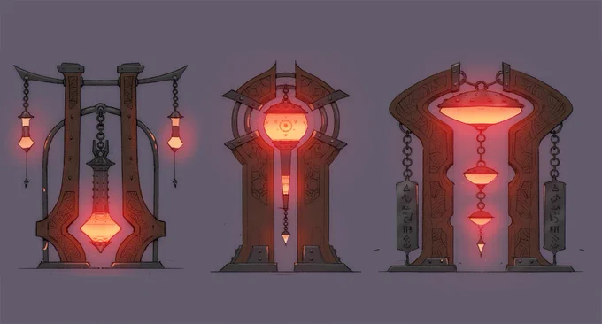 few lantern structures from a while ago 