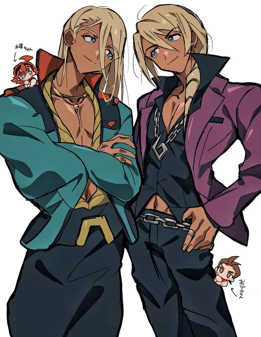 金髪…褐色…チャラエリート……… 