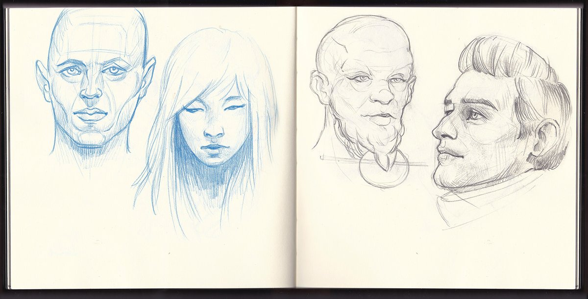 CamiadeNicolas's tweet photo. Sketchbook :)
Some sketches made this year. https://t.co/wkT8XyNFvC