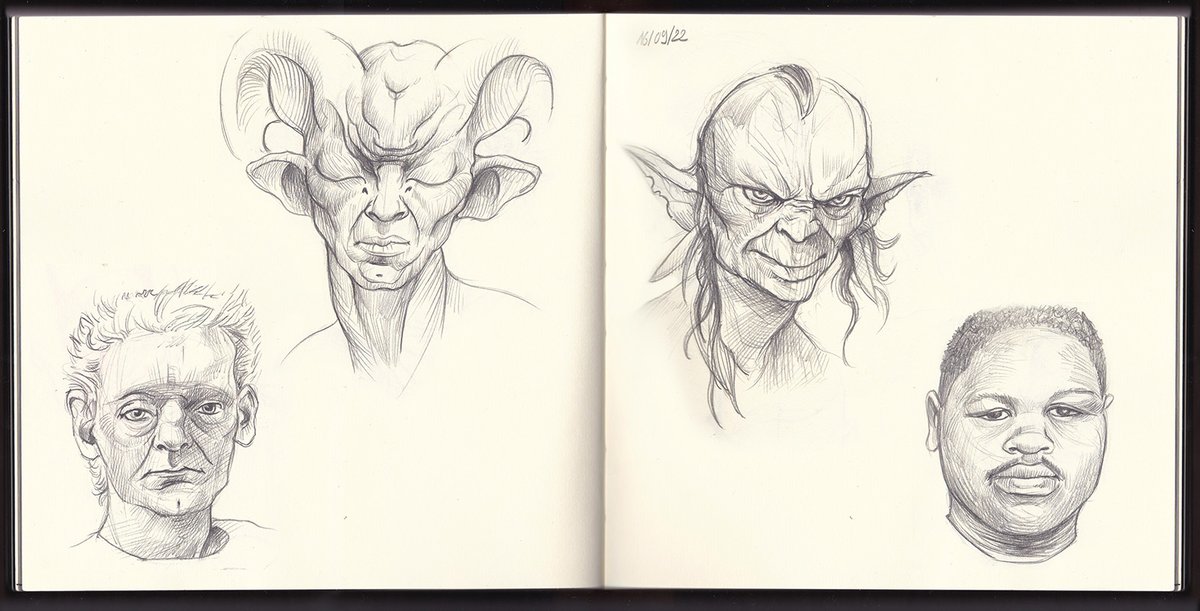 CamiadeNicolas's tweet photo. Sketchbook :)
Some sketches made this year. https://t.co/wkT8XyNFvC