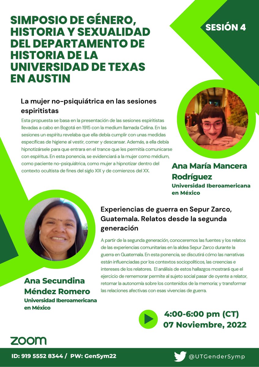 UT Gender Symposium tweet media