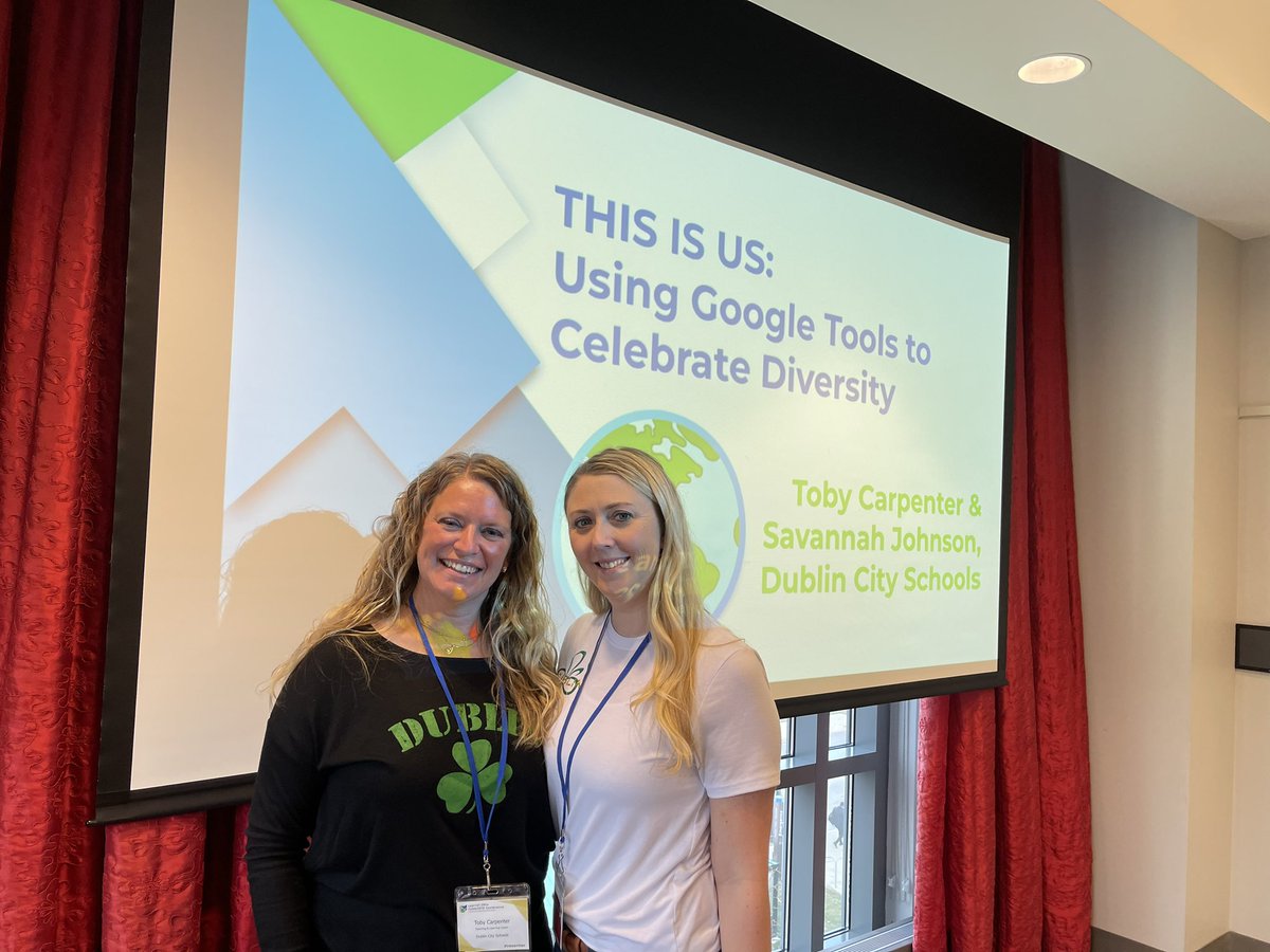 So proud to represent Dublin at #Learn21 this year. A small project with  a single EL classroom turned into a School Celebration. #celebratediversity <a href="/DublinSchools/">Dublin City Schools</a> <a href="/tecarp/">Toby Carpenter</a> <a href="/SJohnson_DCS/">Savannah Johnson</a>