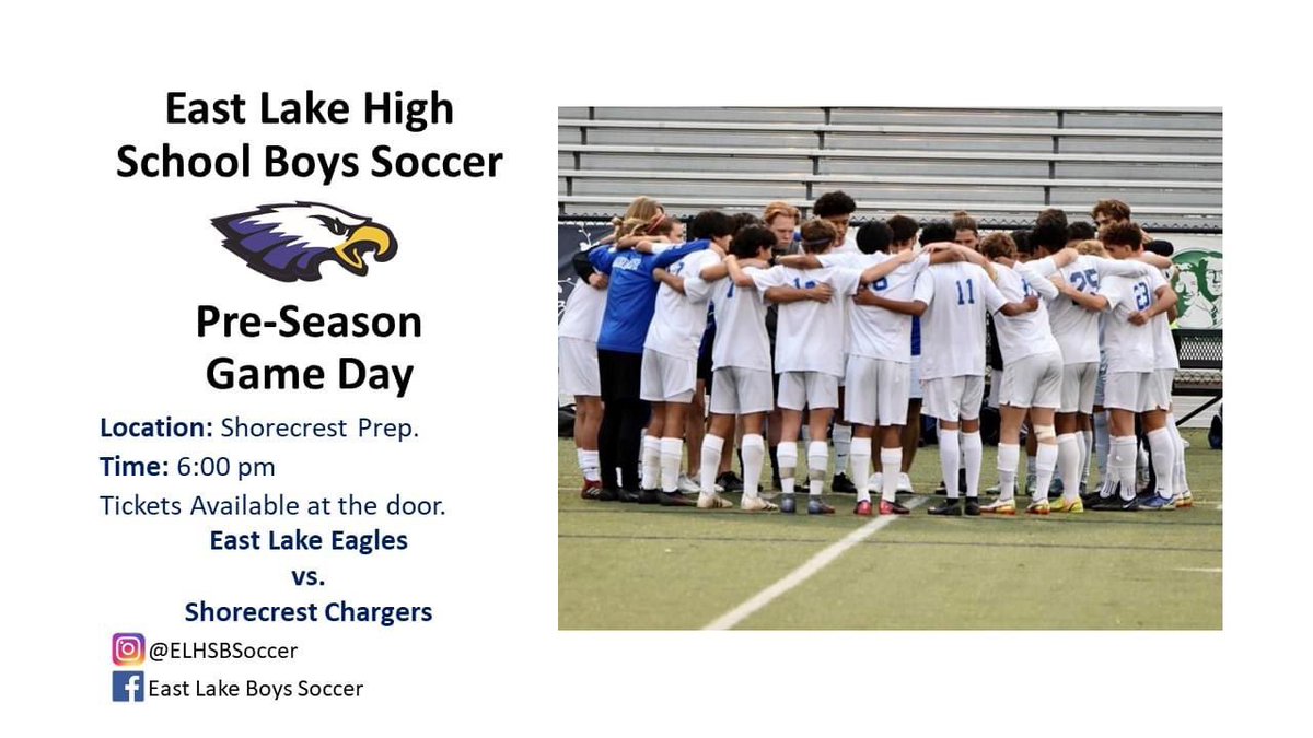 East Lake HS Boys Varsity Soccer tweet media