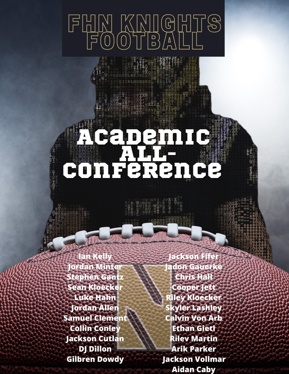 STUDENT-athlete.  Thank you to the players that excel in the classroom year in and year out!  Congratulations on being named to the GAC All-Academic Team!
#FAMILY #OATH