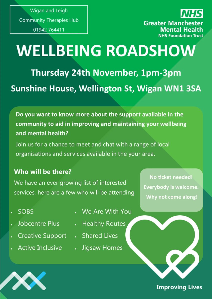 Greater Manchester Mental Health tweet media