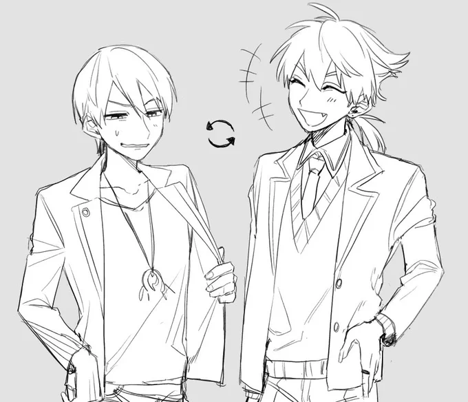⚔「似合わね〜…」 