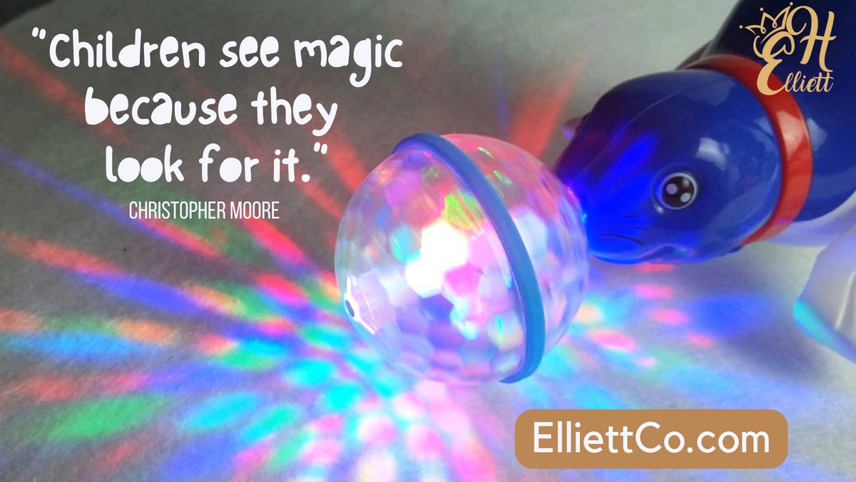 ElliettOfficial's tweet photo. "Children see magic because they look for it." - Christopher Moore
Make the lives of your children as magical as possible. They will only become child once so make the most out of it.
#fyp #Elliett #elliettco #kidstoys #kids #children #Magic https://t.co/07IyKpmBXi