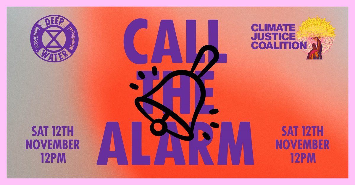 Join us at the birthplace of the industrial revolution. Ironbridge 10:45am 12th November.   Family orientated event small march and Fun. Let's send a wave of sound to COP27.     All welcome. 

<a href="/xrdeepwater/">Extinction Rebellion Deep Water</a> @COP26_Coalition <a href="/XRShrewsbury/">XRShrewsbury 🌍</a>