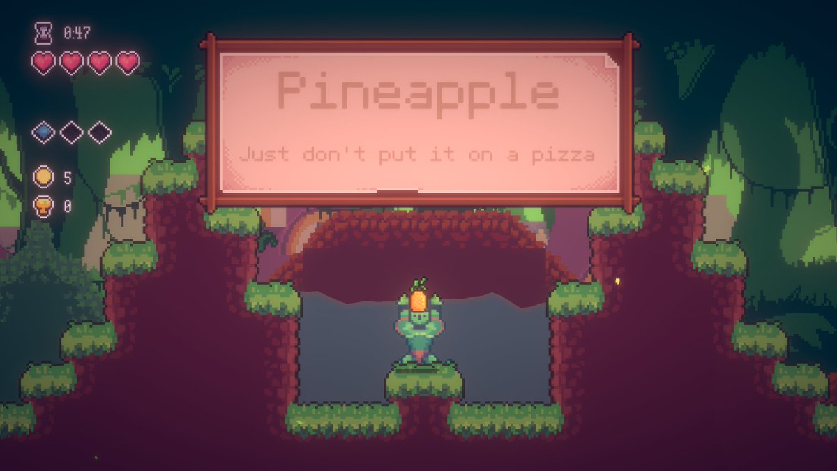 Would it really be a #roguelike without powerups? Find a plethora of them scattered in levels, sometimes in the most unlikely places.
#TheIslandofSpirits #unity #madewithunity #pixelart #gamedev #indiegames #videogames