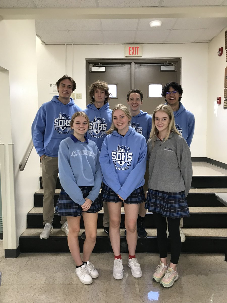 SDHS_performing's tweet photo. A late congratulations to Seniors (Vinny P, Bennett H, Cody P, Aaron Y, Maille H, and Gia D), Juniors (Lindsey M and Mia Kate M), Sophomores (Dorthy M and Ella S), and Freshman (Autumn C) for making All District Choir!  #sdhsperforming #sdhschoir https://t.co/KWcTT3VwK8