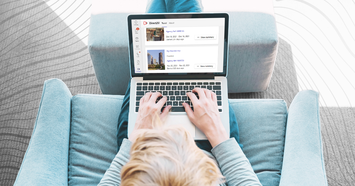 DirectTravelInc's tweet photo. We're excited to announce the beta launch of our latest development geared towards making travel easier for both businesses and travelers: itinerary management within the Microsoft Teams platform. Learn more in the press release: https://t.co/6A71bNHfin https://t.co/6EvhMKm9Xn