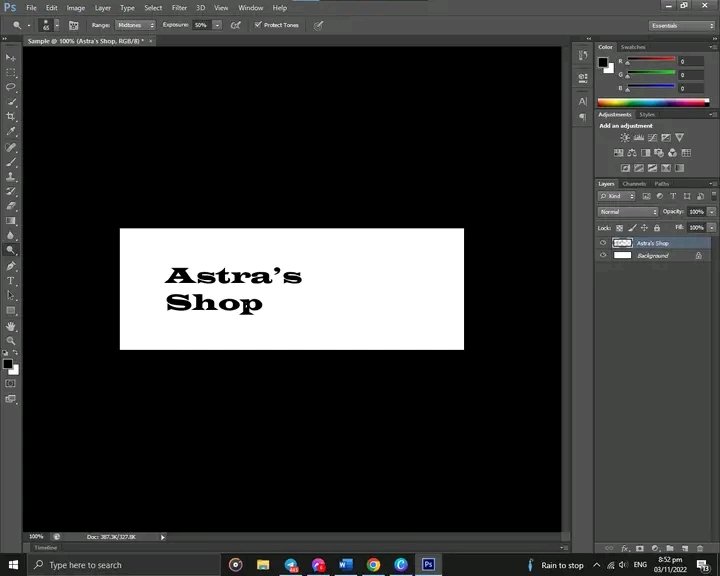 may photoshop na me, all i have to do is to familiarize the logo and use. whaa pray for my soul. 🥹