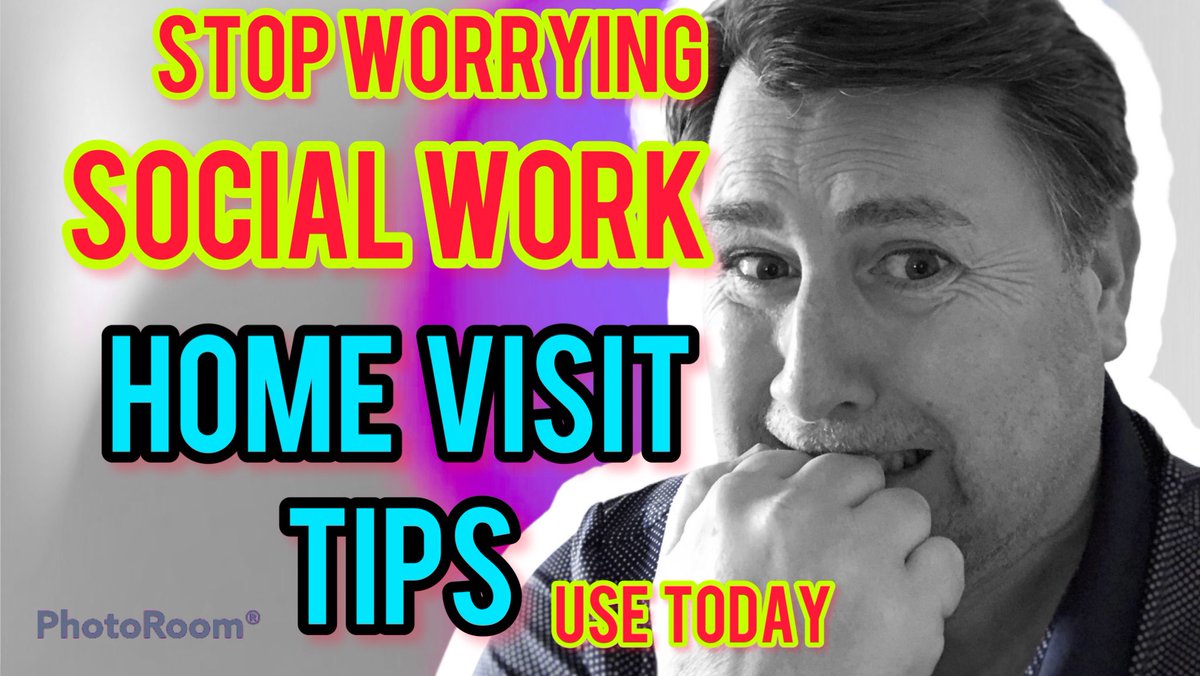 New Video TONIGHT 7.40pm Stop Worrying about Home Visits. This video shows you, tricks of the trade on what to SAY and  Do if things get tricky. If your a NQSW you need to watch this.
