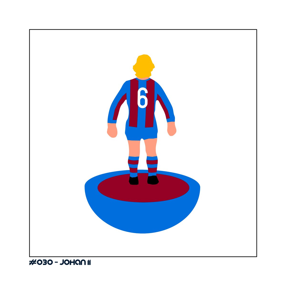 sotsofl_nft's tweet photo. And today's legend is... #Neeskens dressing @FCBarcelona  jersey in 1974 #Liga!

#subbuteo #firstpost #Neeskens #spain #liga  #nike #nfts #nft #nftcommunity #nftartist #digitalart #cryptoart #blockchain #nftcollectibles #nftcollection #metaverse https://t.co/64izfF2VIo