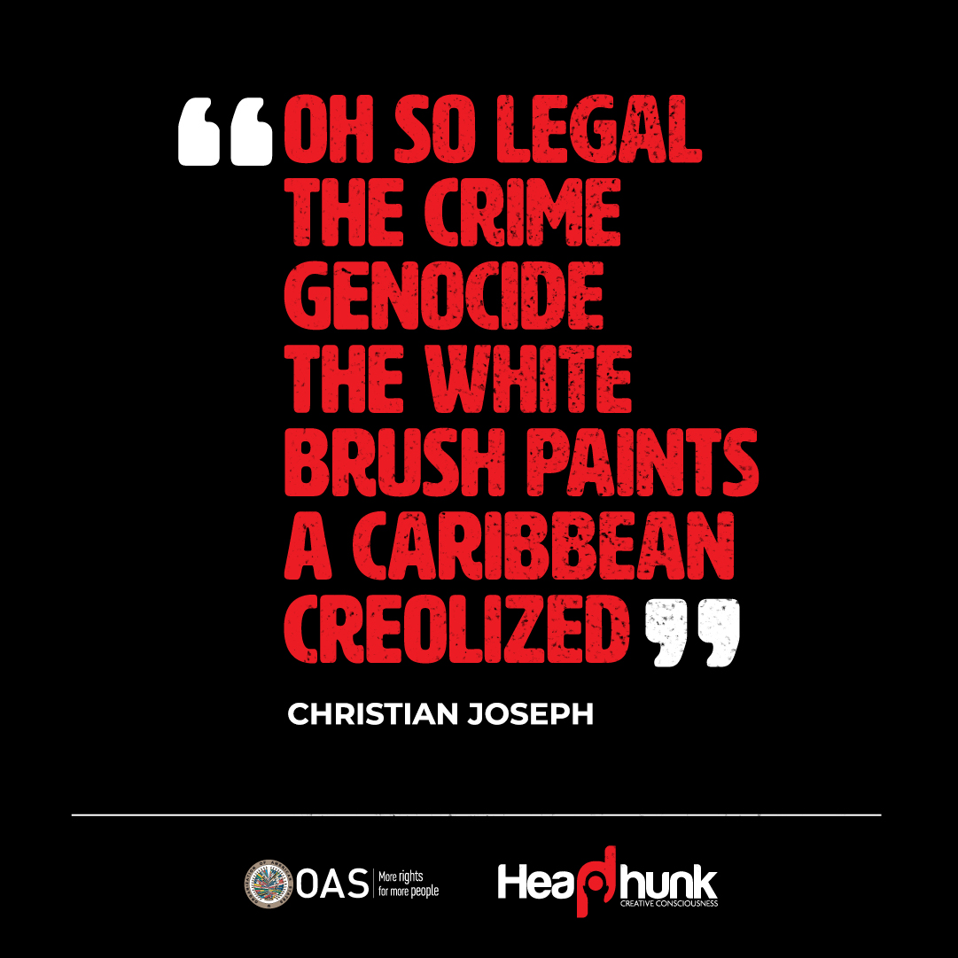 AMAmuseum's tweet photo. A Caribbean Truth
By Christian Kristof Joseph 

https://t.co/j6HyEtKByt

@OAS_official @HeadphunkSLU @JMLambert1 @adrianaospinaj @oasstlucia https://t.co/7MO6k9Df7Q