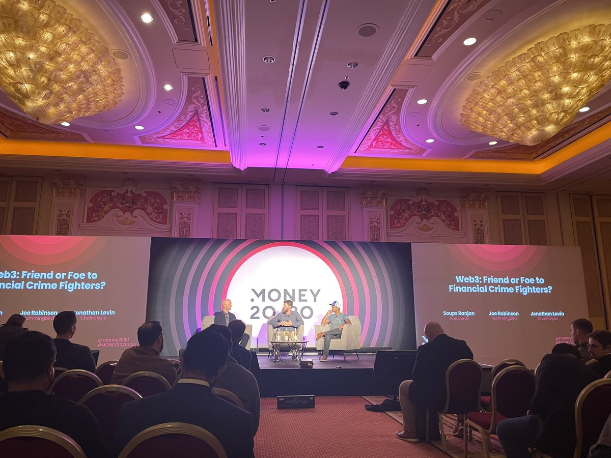 krypto_kats's tweet photo. A theme from @money2020 is we need more safety within web3. With the recent exploits &amp; scams we’re hindering adoption. This goes beyond implementing transaction monitoring solutions but how do you monitor/secure smart contracts? How do we protect the user? 3 takeaways (a thread): https://t.co/6E6ThmCMKc