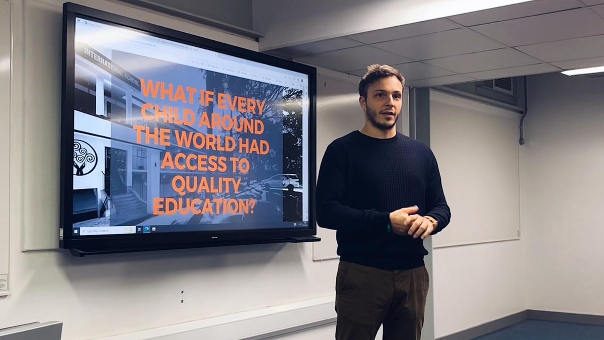 Uni of East London (@uel_news) on Twitter photo Thank you to <a href="/nicologovoni/">Nicolò Govoni</a>, Nobel Peace Prize nominee, for hosting a masterclass with our students earlier today. As the CEO of <a href="/stillirisengo/">Still I Rise NGO</a>, his session focused on the work the organisation does to provide education to refugees and vulnerable children across the world. Thank you to <a href="/nicologovoni/">Nicolò Govoni</a>, Nobel Peace Prize nominee, for hosting a masterclass with our students earlier today. As the CEO of <a href="/stillirisengo/">Still I Rise NGO</a>, his session focused on the work the organisation does to provide education to refugees and vulnerable children across the world.