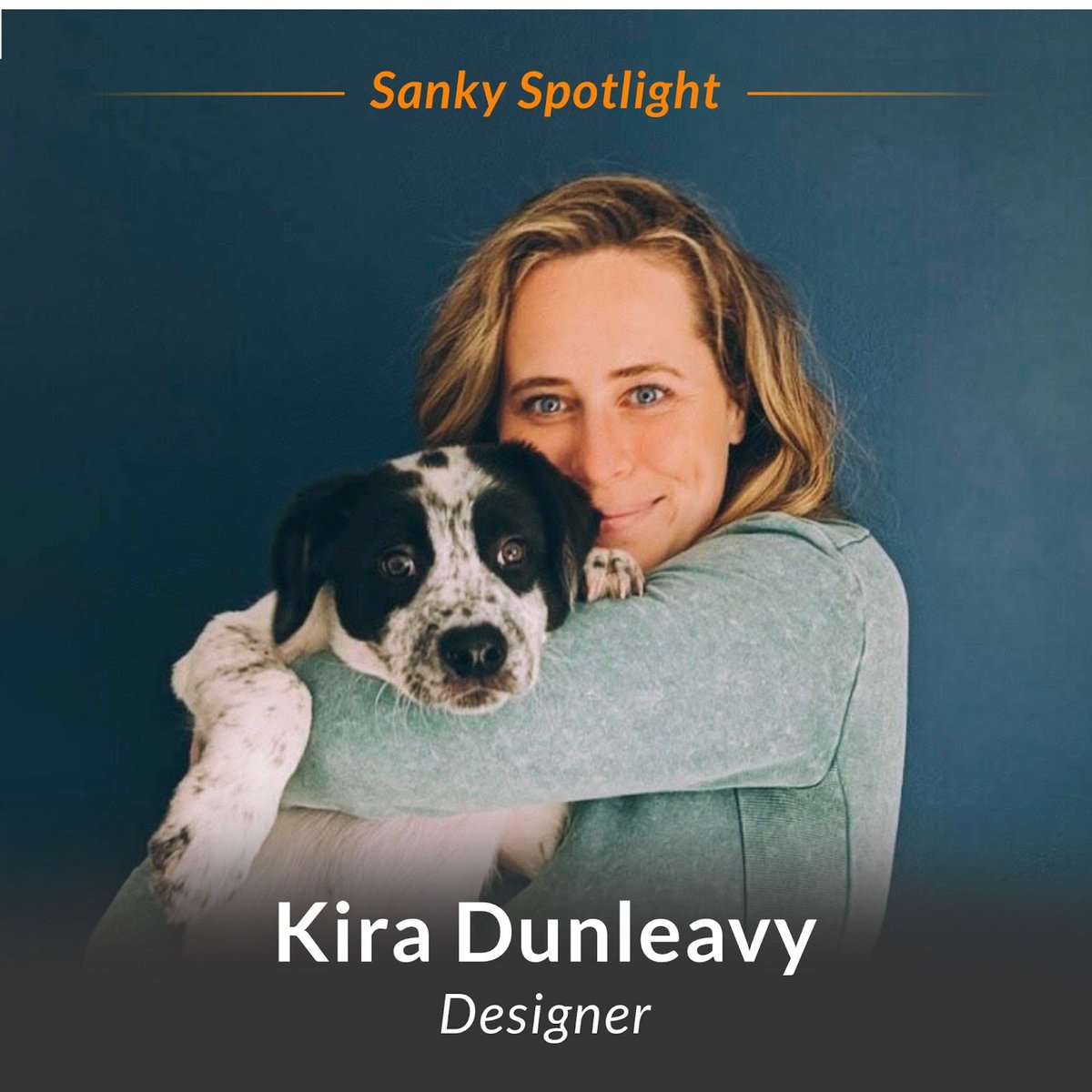 SankyInc's tweet photo. We’re bringing the Sanky Spotlight back out to introduce you to another team member, Designer Kira Dunleavy. Find out how she uses design and her skills as a visual storyteller to help the greater good: https://t.co/r30Iz3G9V5 https://t.co/qKoGGPrLEH