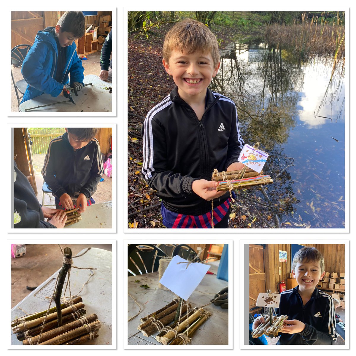 embowen05's tweet photo. Rhys enjoyed mini raft building @CreativiTreeCIC  this morning!! @alysjenkinsmec1 @SonyUKTEC https://t.co/F8n5oVDRb3
