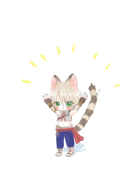 ヒロくん、抱っこなサ藍 