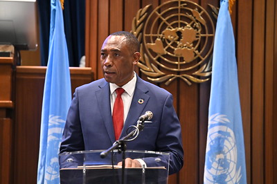 ECA_OFFICIAL's tweet photo. #ICYM @OliverChinganya Director @ECAStats challenged African countries to “participate in creative and innovative methods to solve some of the major obstacles facing #NationalStatisticsOffices such as funding, insufficient personnel, inadequate Information #STATCOMAFRICA https://t.co/YYydStxyhq