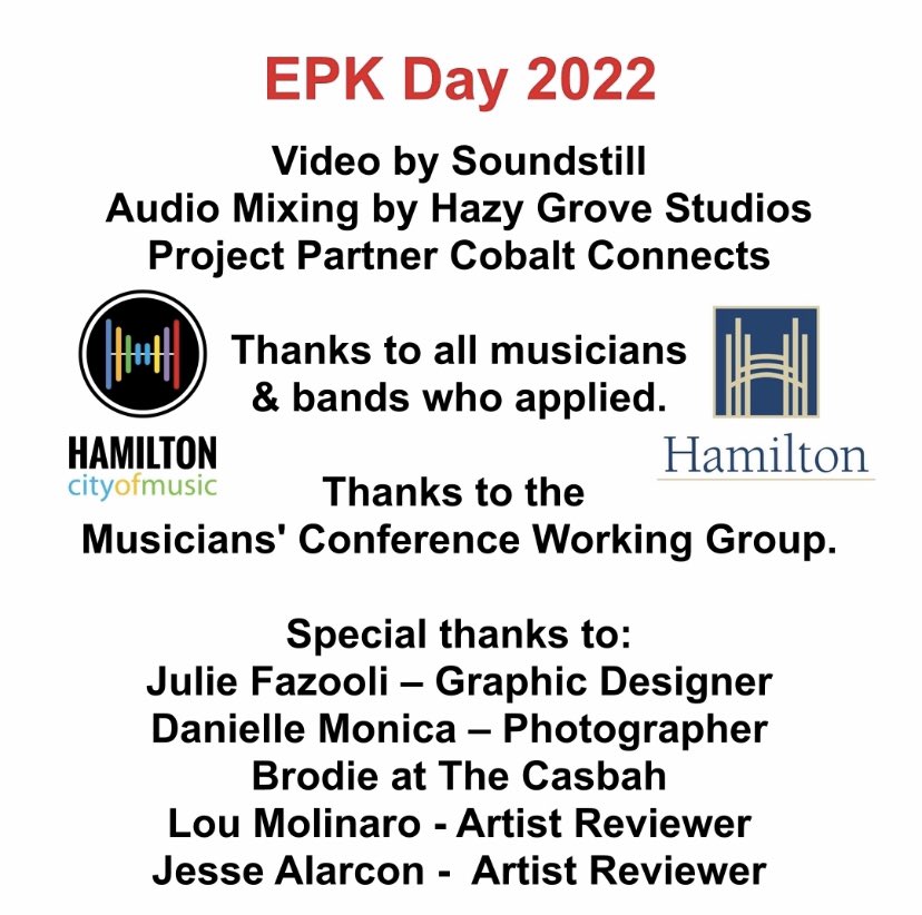 It was great to try something new for the 2022 Musicians Conference. The EPK Day was a way to provide tangible tools to musicians to grow their business &amp; career. 

Our gratitude to all who helped make this project happen &amp; artists who participated. VIDEO: bit.ly/3DWBiL1