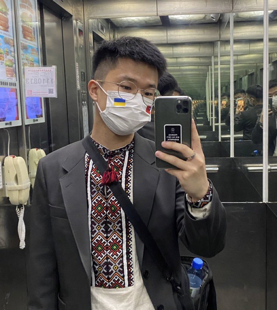 I'm your favourite blonde-haired blue-eyed Ukrainian. Totally worth invading. Too white not to be colonised, deported, Russified. Everything is justified! 🙌