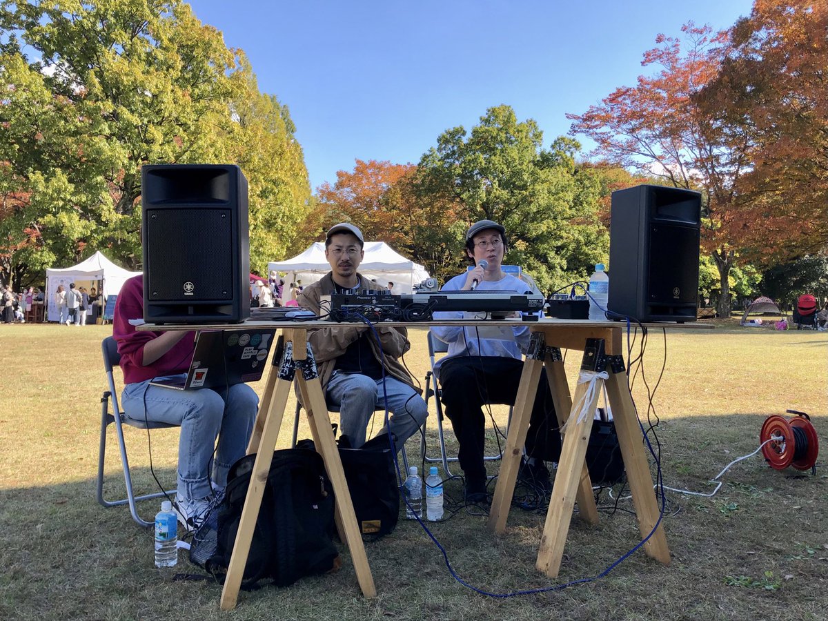 dj_multi's tweet photo. マーケット日和楽しかった✨
トークショー凄く良かった✨
#マーケット日和
#VIDEOTAPEMUSIC
#nutsman https://t.co/9XRKnlv7Cg