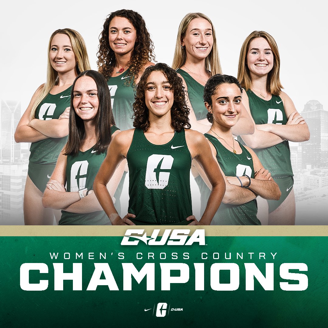 CharlotteTFXC's tweet photo. ICYMI, our cross country programs swept the C-USA Championships, completing step one of their postseason!! https://t.co/nKfhiBenxg