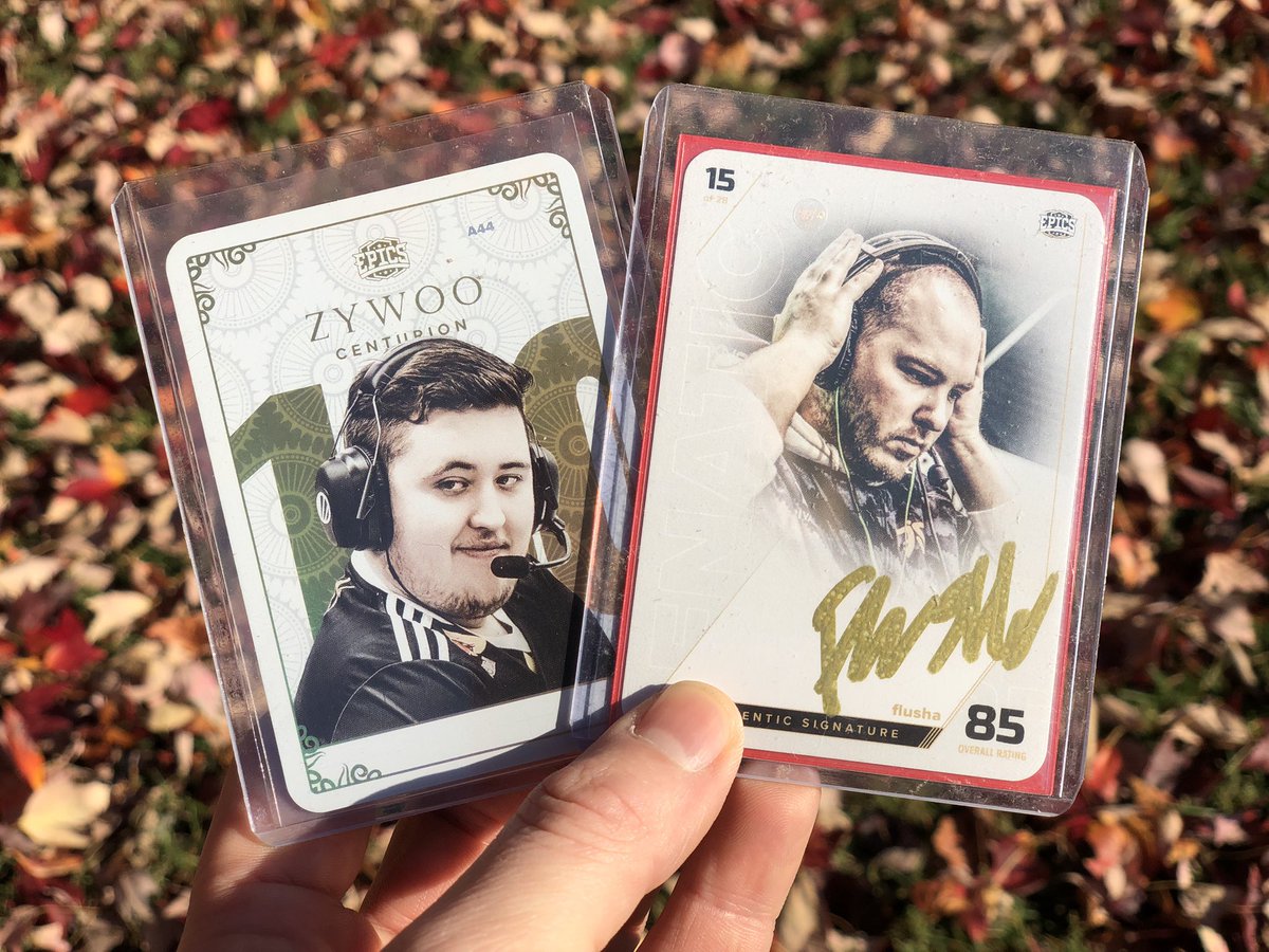 lu1gi_csgo's tweet photo. What a beautiful fall day to showcase our newest arrivals. π
The white cent zywoo will be available if anyone is interested. π
#KolexCards | @flusha @zywoo
#CSGO #EpicsGG #KolexGG #gaming #eSports #thehobby #RioMajor #HLTV #IEM #VForVictory #alwaysfnatic https://t.co/UCraKdjJzf