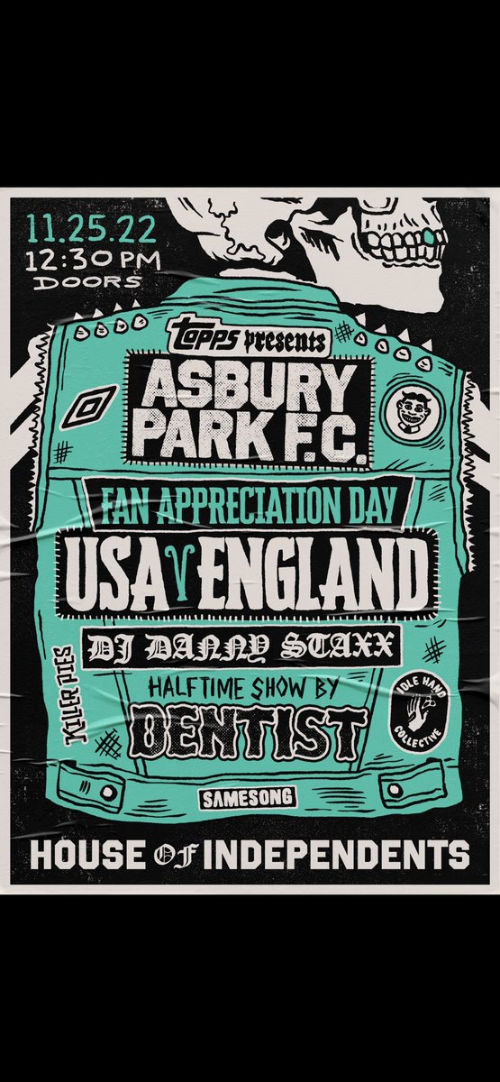 AsburyParkFC's tweet image. Because you’ll do anything to keep out of the shops on Black Friday.