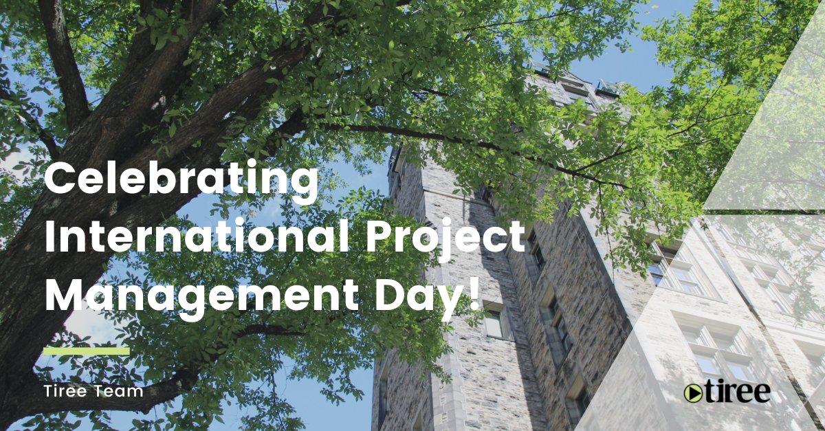 TireeTeam's tweet photo. This #IPMDay2022, we’re celebrating our incredible team of Project Managers and the key role they play in partnering with our clients to deliver projects that are positively impacting the communities in which we work and play. https://t.co/jBuaCIAbN6