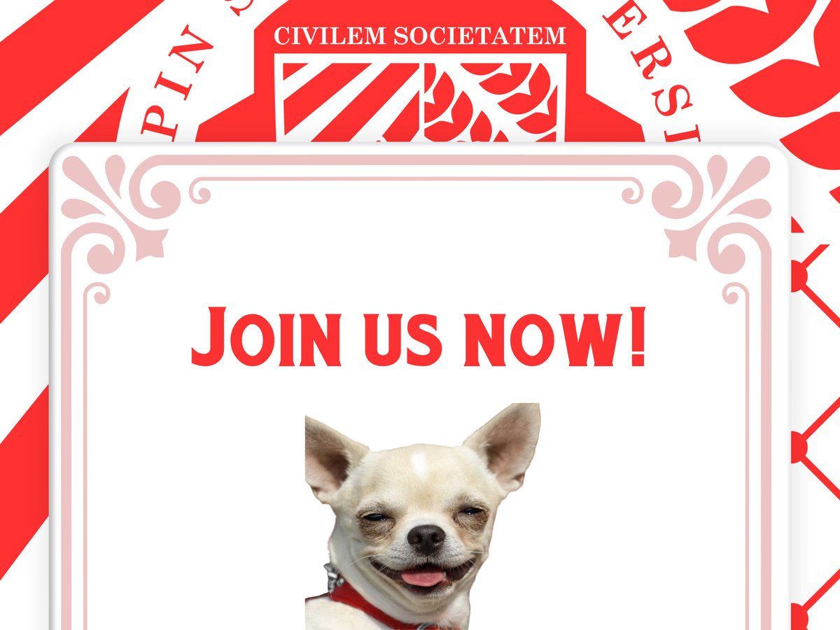 Hey Hey Hey! ✨

Our discord server is open for 1 day! Come and share with us your woes as a student. Flex us your furry friends. 😉

We are looking forward to meeting you! 🥰

Discord: discord.gg/ygbyRryS

#AspinUniversity