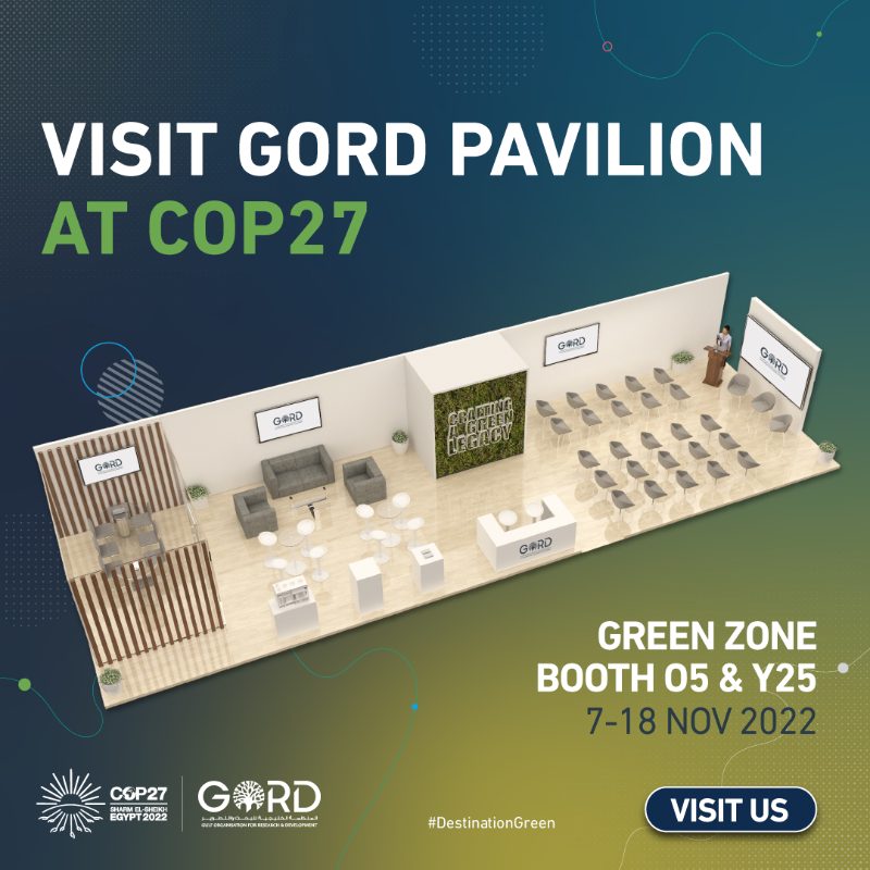 GORDMENA's tweet photo. Meet our team of experts in person at Sharm El Sheikh in Green Zone.
📅 7-18 Nov  📍 GORD’s Pavilion (Booth O5 &amp; Y25)
#DestinationGreen