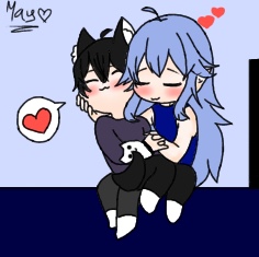 May_Blue0's tweet image. #binnart 
uwu
got blurry sad