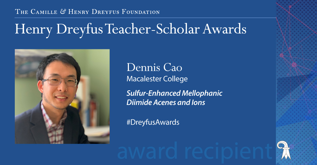 The Camille and Henry Dreyfus Foundation tweet media