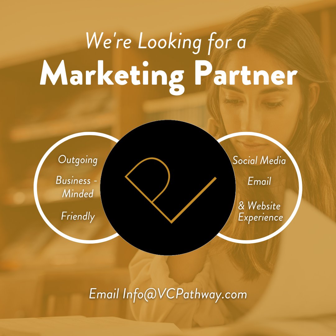 We're looking to add a member to our crew who has a knack for marketing! This position is perfect for someone looking to build their marketing experience while learning about venture capital! Message us to learn more