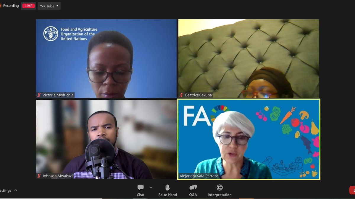 FAOEastAfrica's tweet photo. The @FAO & @Awan_Afrika webinar on Young #Women Agripreneurs in Eastern Africa refelcted on the need to improve -
✅financial inclusion & literacy
✅equal opportunities in #productiveresources
✅mentorship & coaching efforts
to support young women to benefit from #agriculture https://t.co/RgGZJYYMXT