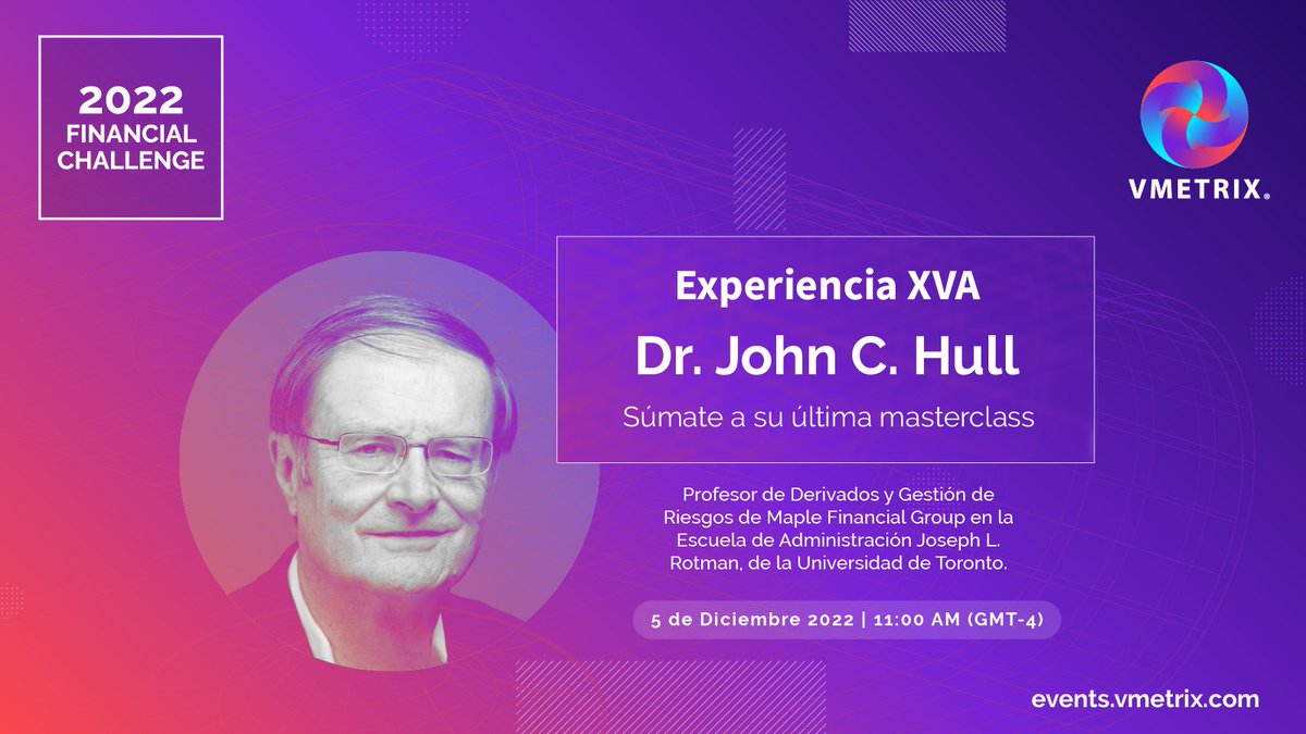 vmetrixofficial's tweet photo. Durante el webinar “Experiencia XVA” conoceremos que #XVA es un ajuste de valor que conjuga tres cálculos de sensibilidad específicos y reconoce de mejor forma el riesgo de las transacciones de derivados.
Participa y regístrate en https://t.co/6hnkfDxvE3
#fintechnews #derivados https://t.co/eeHDna3IOi