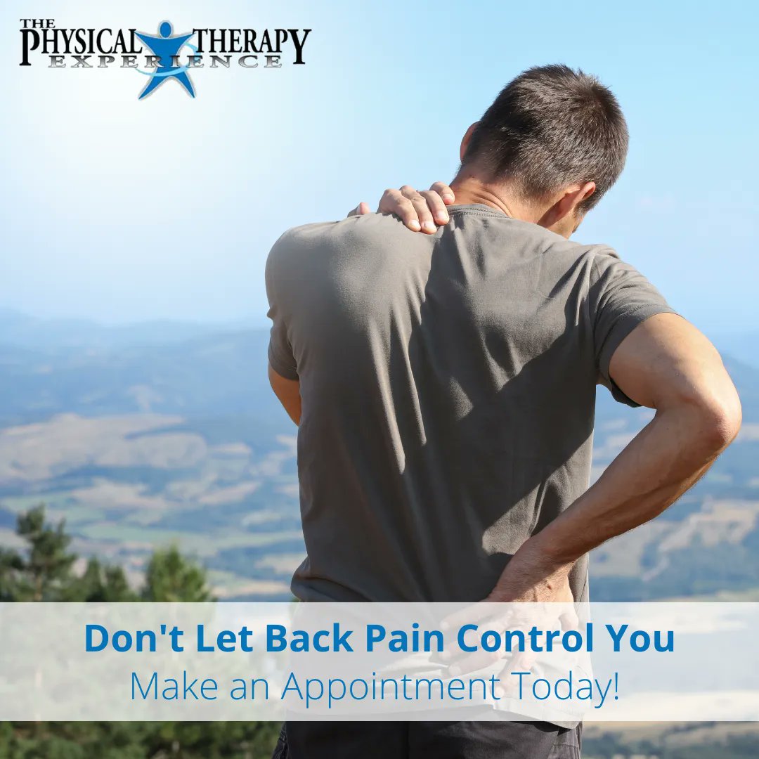 Is constant back pain controlling how you live your life? Using #physicaltherapy to cope with your #backpain can be immensely beneficial. Don't let your back pain restrict you from living the life you want. Learn how you can benefit from PT here:

buff.ly/2jHipBT